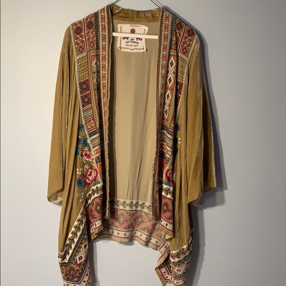 JWLA Velvet Cardigan